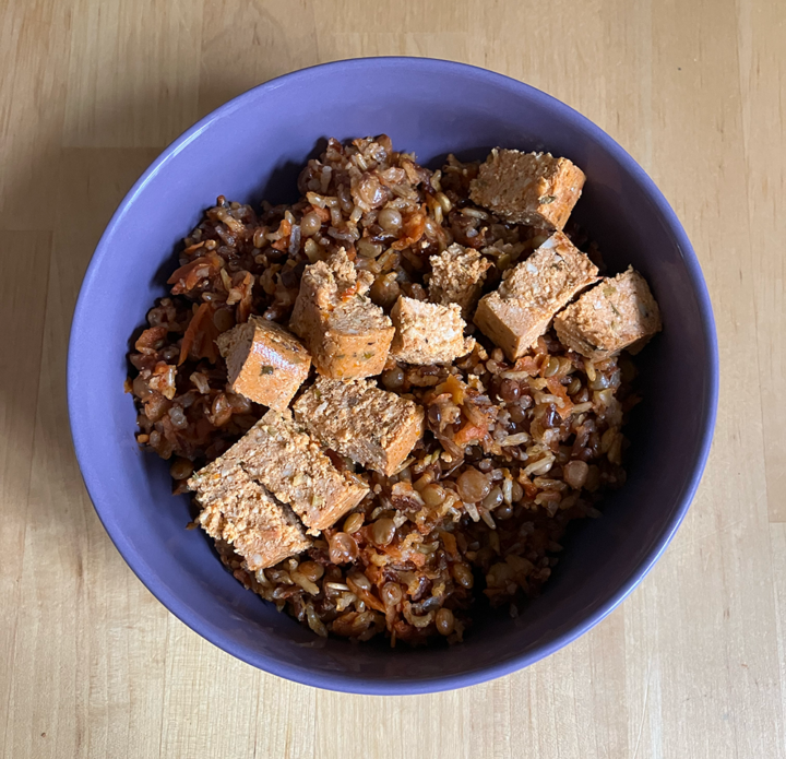 Yogi-Küche: Reis-Linsen-Salat