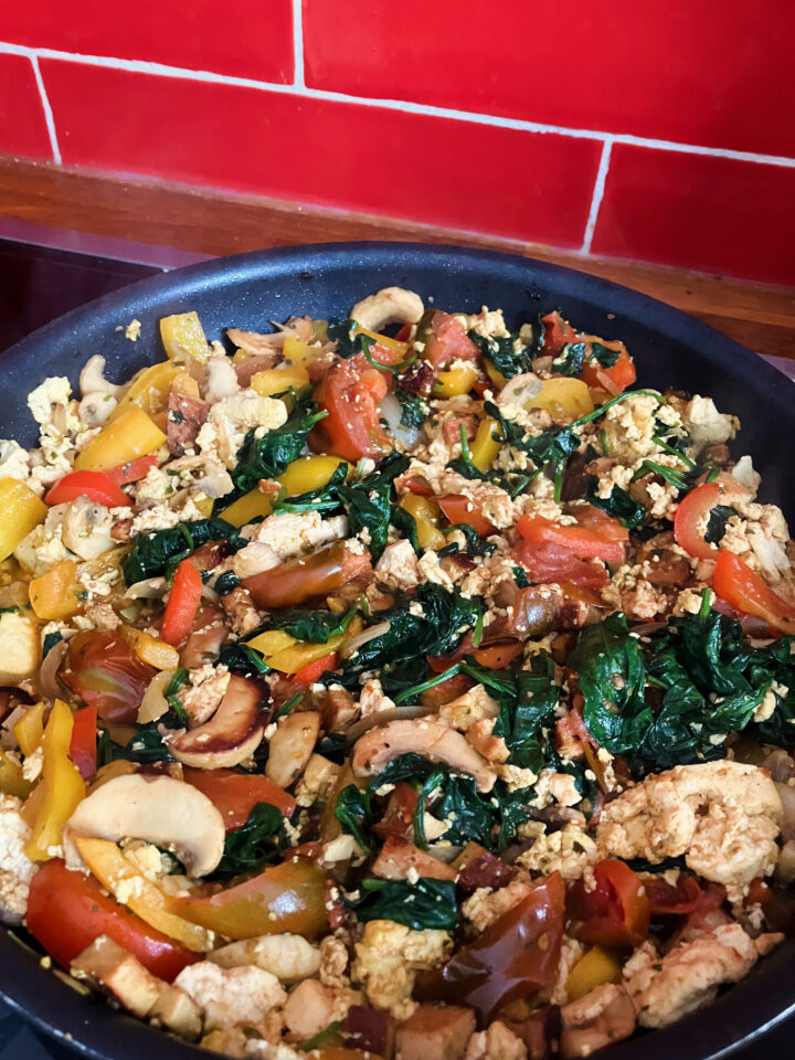 Yogi-Küche: Tofupfanne
